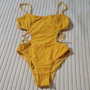 ICON Yellow One Piece Swimsuit